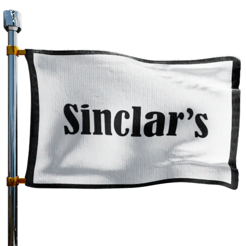 Sinclair's Home Heating Heating Oil Prices Flag Photo of Sinclair's Home Heating flag denoting best heating oil prices the company offers