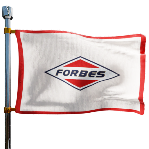 Photo of Forbes Premium Fuel flag denoting best heating oil prices the company offers