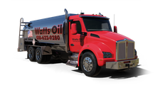 Watts Oil LLC Cash Heating Oil truck Photo of a Watts Oil LLC heating oil truck