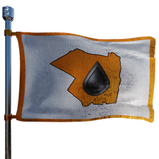 Ulster Energy Heating Oil Prices Flag Photo of Ulster Energy flag denoting best heating oil prices the company offers