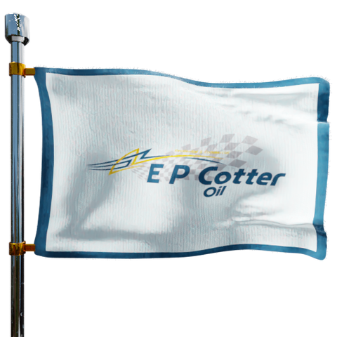 E P Cotter Oil Heating Oil Prices Flag Photo of E P Cotter Oil flag denoting best heating oil prices the company offers