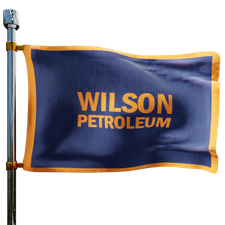 Wilson Home Heating Inc Heating Oil Prices Flag Photo of Wilson Home Heating Inc flag denoting best heating oil prices the company offers
