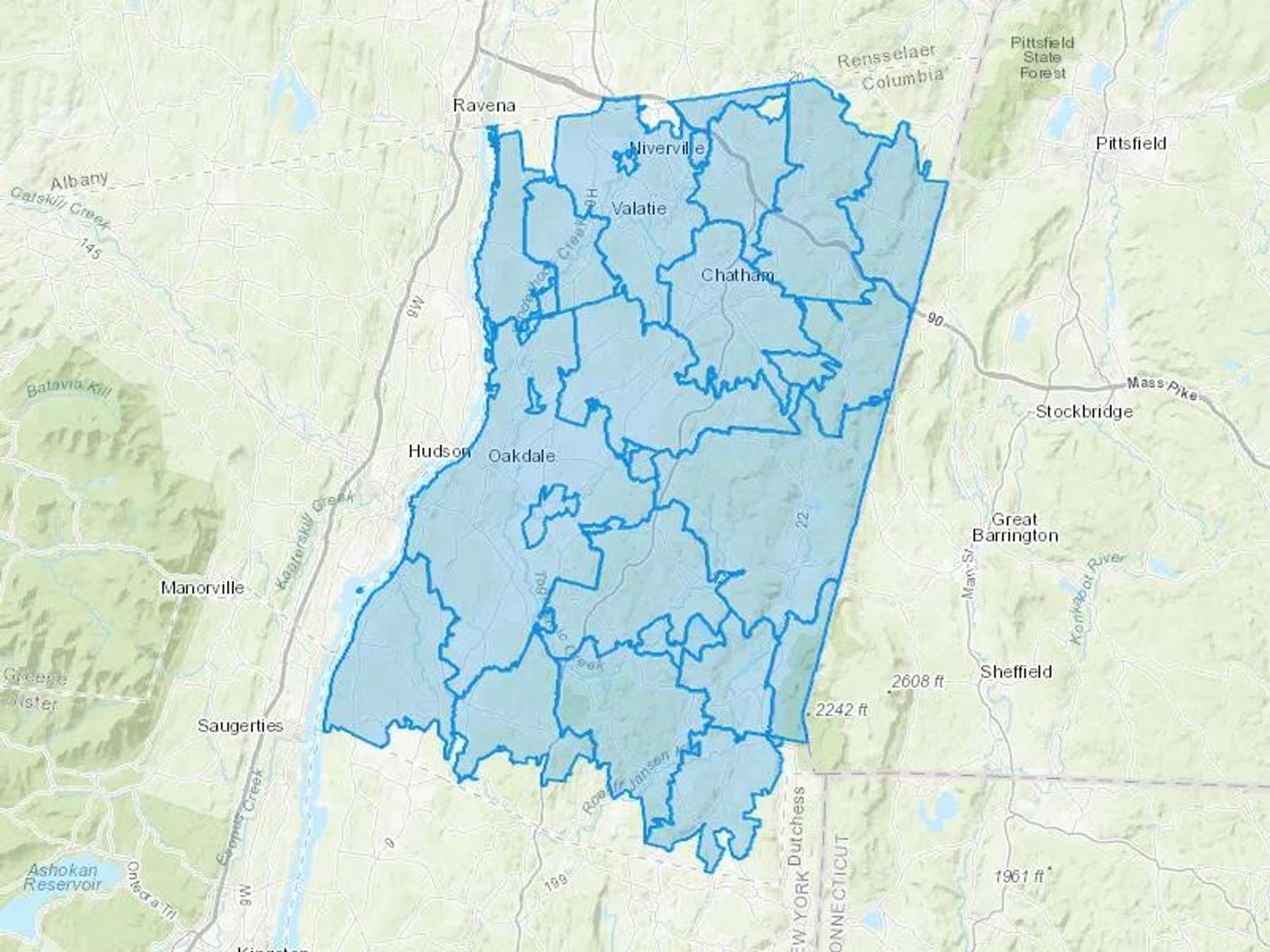 Herrington Fuels Inc Cash Heating Oil Delivery Map Map With The Herrington Fuels Inc Heating Oil Delivery Area Shaded In Blue