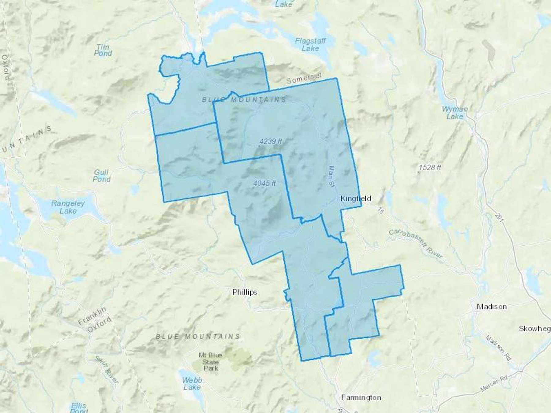 Valley Gas and Oil Company Cash Heating Oil Delivery Map Map With The Valley Gas and Oil Company Heating Oil Delivery Area Shaded In Blue