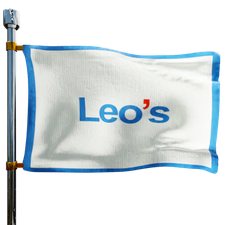 Leo's Fuel Heating Oil Prices Flag Photo of Leo's Fuel flag denoting best heating oil prices the company offers