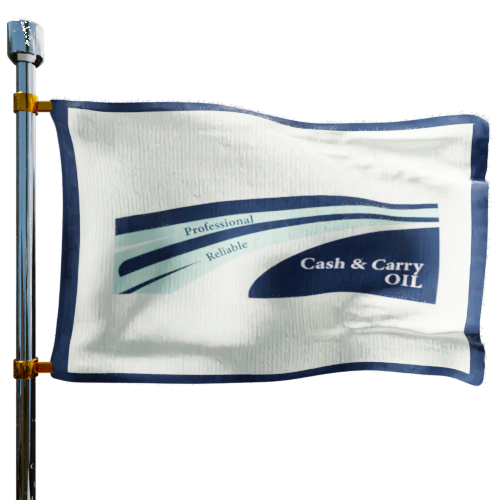 Cash & Carry Oil cash heating oil price logo