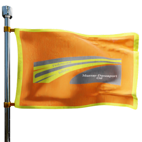 Murray Davenport Oil Co Heating Oil Prices Flag Photo of Murray Davenport Oil Co flag denoting best heating oil prices the company offers