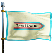 Savino & Sons Oil Heating Oil Prices Flag Photo of Savino & Sons Oil flag denoting best heating oil prices the company offers