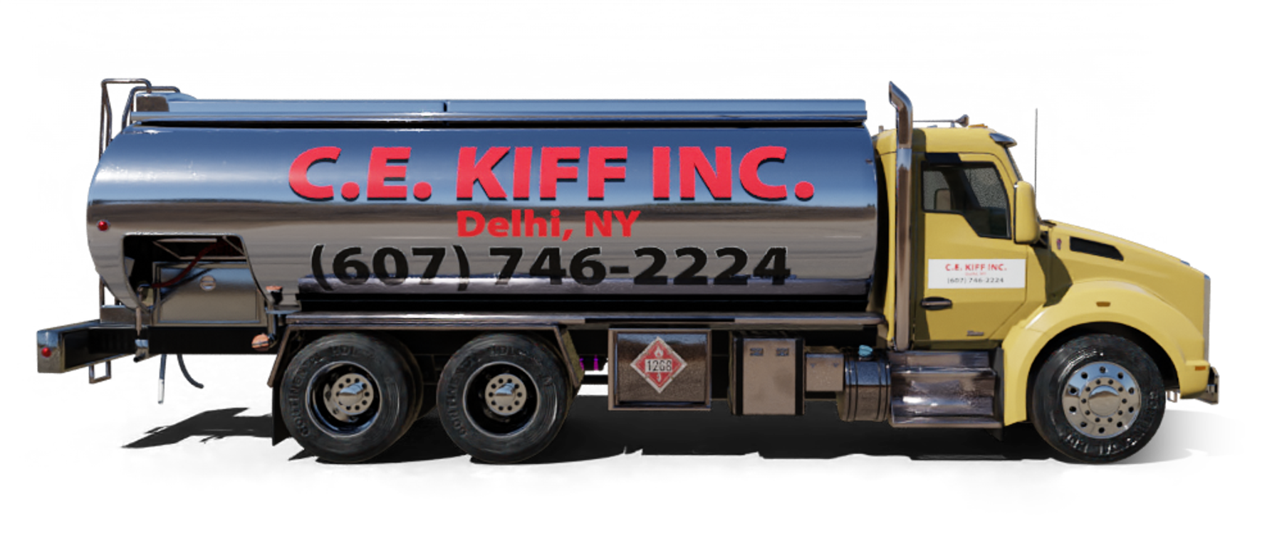 Century Petroleum Heating Oil Truck Century Petroleum residential home heating oil truck in the street outside St Kilian Parish in Farmingdale, Long Island, New York delivering fuel oil.