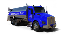 Schlaugies Fuel Oil Service Inc Cash Heating Oil truck Photo of a Schlaugies Fuel Oil Service Inc heating oil truck