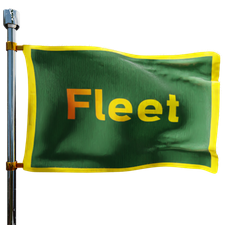 Fleet Fuel Heating Oil Prices Flag Photo of Fleet Fuel flag denoting best heating oil prices the company offers