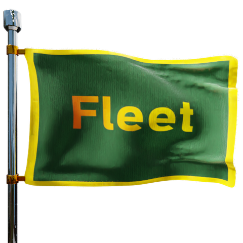 Fleet Fuel Heating Oil Prices Flag Photo of Fleet Fuel flag denoting best heating oil prices the company offers