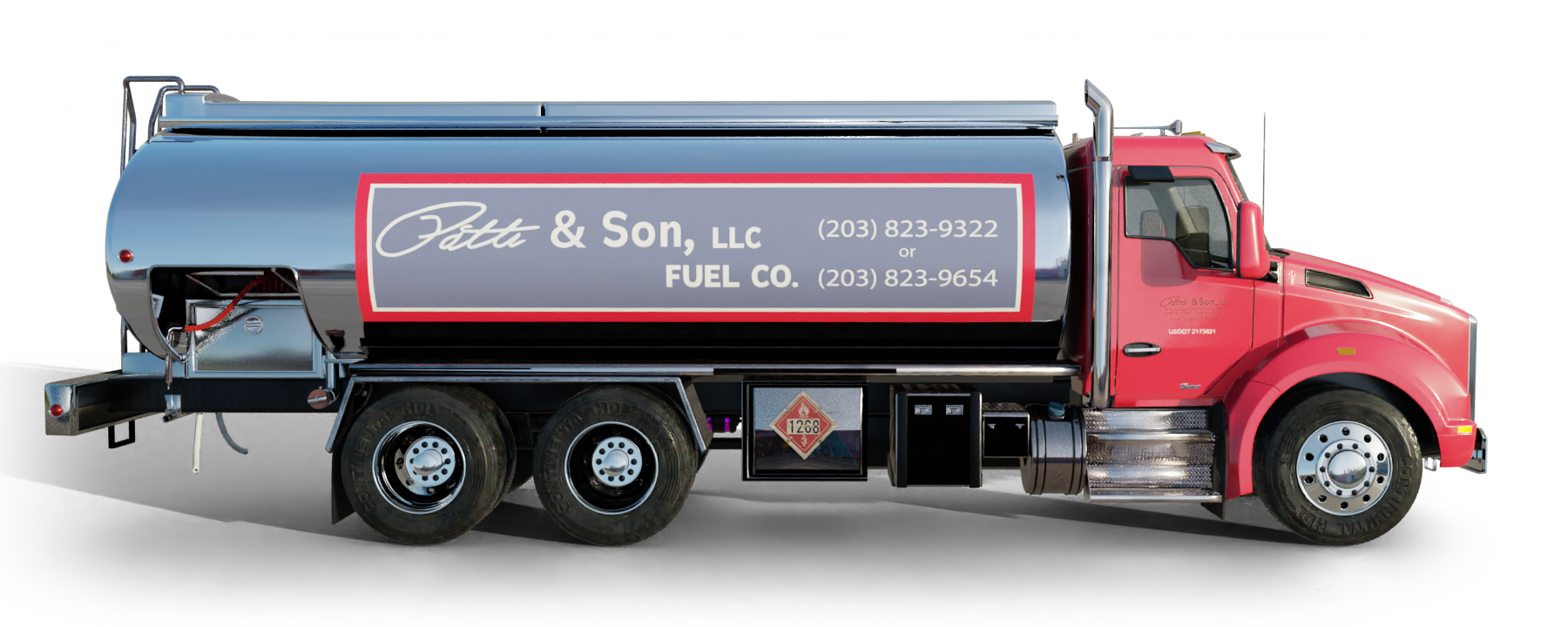 Heatly Oil truck Heatly Oil Truck in front of metro line