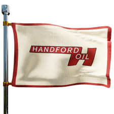 Handford Oil Heating Oil Prices Flag Photo of Handford Oil flag denoting best heating oil prices the company offers