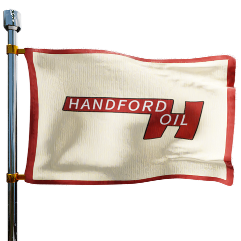 Handford Oil Heating Oil Prices Flag Photo of Handford Oil flag denoting best heating oil prices the company offers