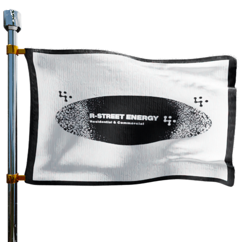 Richard Warters RStreet Energy Heating Oil Prices Flag Photo of Richard Warters RStreet Energy flag denoting best heating oil prices the company offers