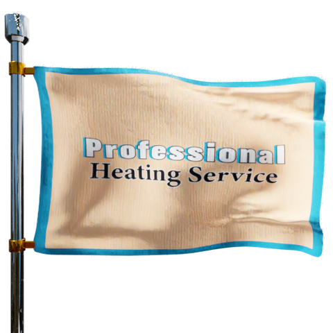 Professional Heating Service Heating Oil Prices Flag Photo of Professional Heating Service flag denoting best heating oil prices the company offers