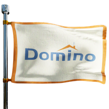 Domino Fuel Inc Heating Oil Prices Flag Photo of Domino Fuel Inc flag denoting best heating oil prices the company offers