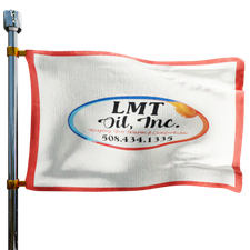 LMT Oil Inc Heating Oil Prices Flag Photo of LMT Oil Inc flag denoting best heating oil prices the company offers