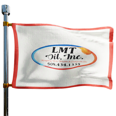 LMT Oil Inc Heating Oil Prices Flag Photo of LMT Oil Inc flag denoting best heating oil prices the company offers