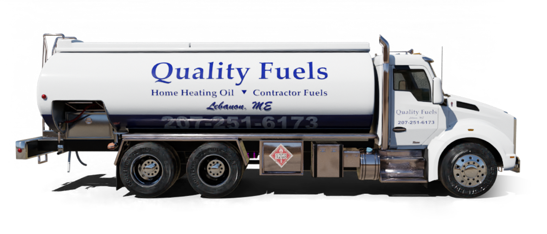 Heatly Oil truck Heatly Oil Truck in front of metro line