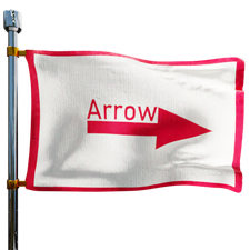Arrow Oil Heating Oil Prices Flag Photo of Arrow Oil flag denoting best heating oil prices the company offers