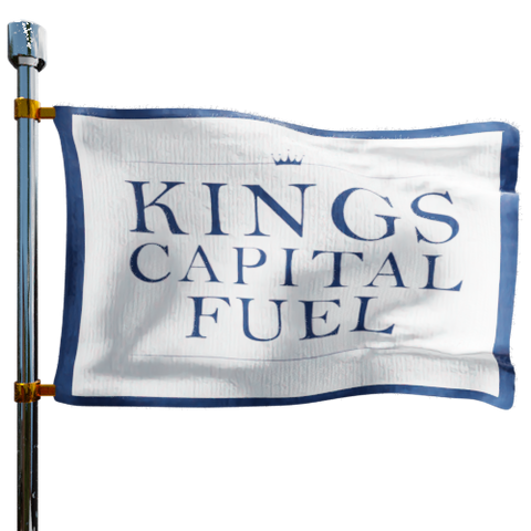 Kings Capital Fuel LLC Heating Oil Prices Flag Photo of Kings Capital Fuel LLC flag denoting best heating oil prices the company offers