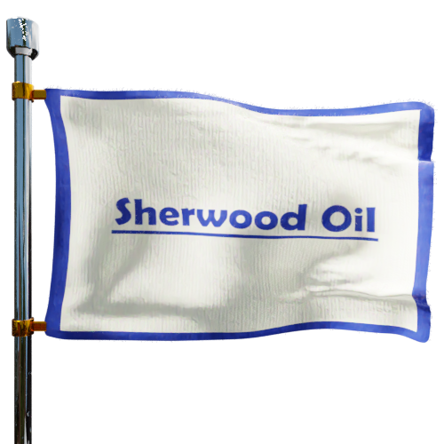 Sherwood Oil Co cash heating oil price logo