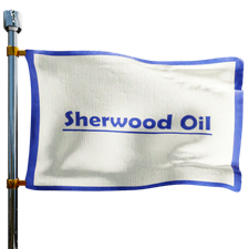 Sherwood Oil Co Heating Oil Prices Flag Photo of Sherwood Oil Co flag denoting best heating oil prices the company offers