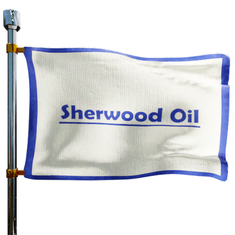 Sherwood Oil Co Heating Oil Prices Flag Photo of Sherwood Oil Co flag denoting best heating oil prices the company offers