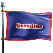 Guardian Fuel & Energy Heating Oil Prices Flag Photo of Guardian Fuel & Energy flag denoting best heating oil prices the company offers