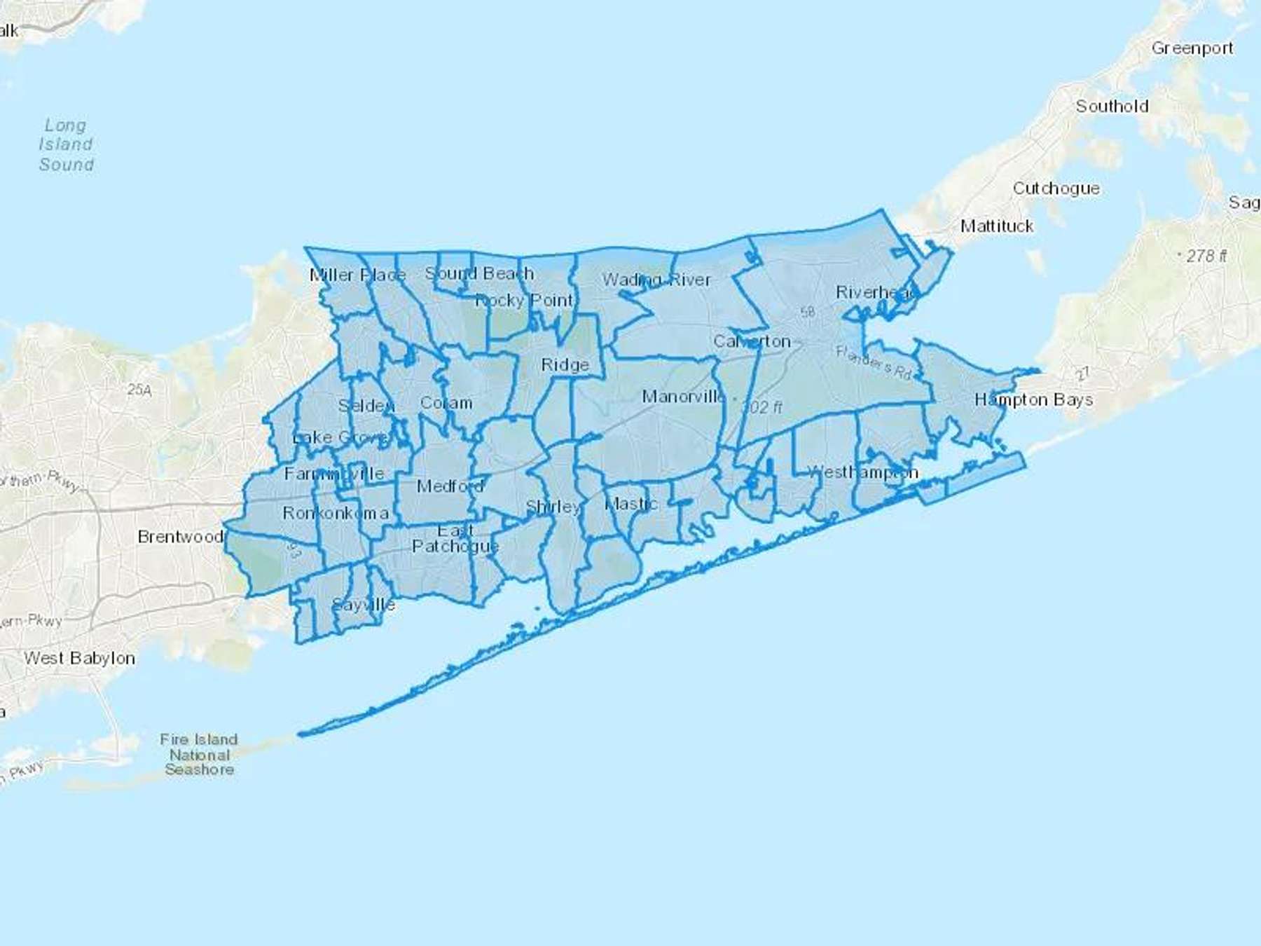 Timms Petroleum Corp Cash Heating Oil Delivery Map Map With The Timms Petroleum Corp Heating Oil Delivery Area Shaded In Blue