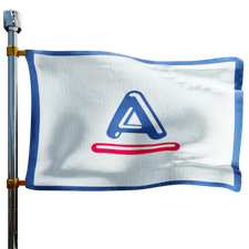 Aiello Home Services Heating Oil Prices Flag Photo of Aiello Home Services flag denoting best heating oil prices the company offers