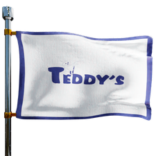 Teddy's Oil and Energy Heating Oil Prices Flag Photo of Teddy's Oil and Energy flag denoting best heating oil prices the company offers