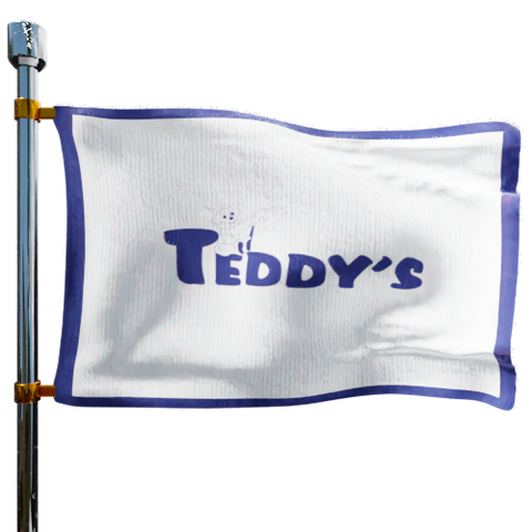 Teddy's Oil and Energy Heating Oil Prices Flag Photo of Teddy's Oil and Energy flag denoting best heating oil prices the company offers