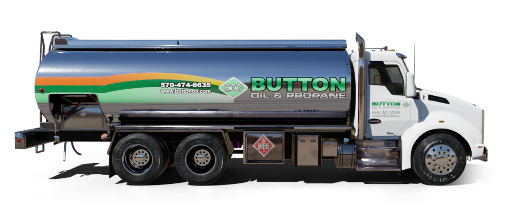 Marran Oil Heating Oil Truck Marran Oil residential home heating oil truck on a road adjacent to a shopping center in Holtsville, Long Island, New York delivering fuel oil.