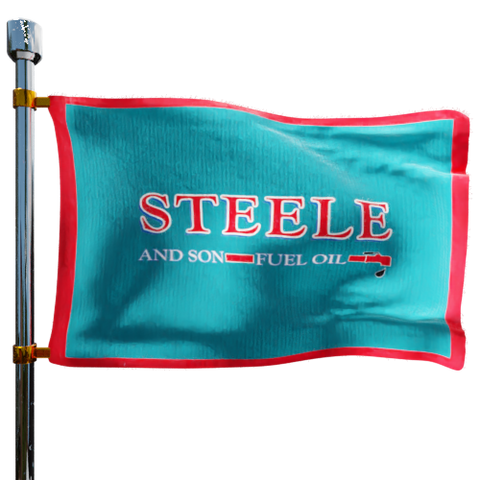 HB Steele & Son Inc Heating Oil Prices Flag Photo of HB Steele & Son Inc flag denoting best heating oil prices the company offers