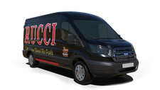 Rucci Oil Company Inc furnace repair van Photo of a Rucci Oil Company Inc furnace repair van