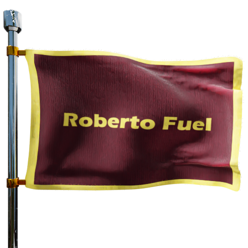 Roberto Fuel cash heating oil price logo