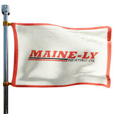Mainely Heating Oil Heating Oil Prices Flag Photo of Mainely Heating Oil flag denoting best heating oil prices the company offers