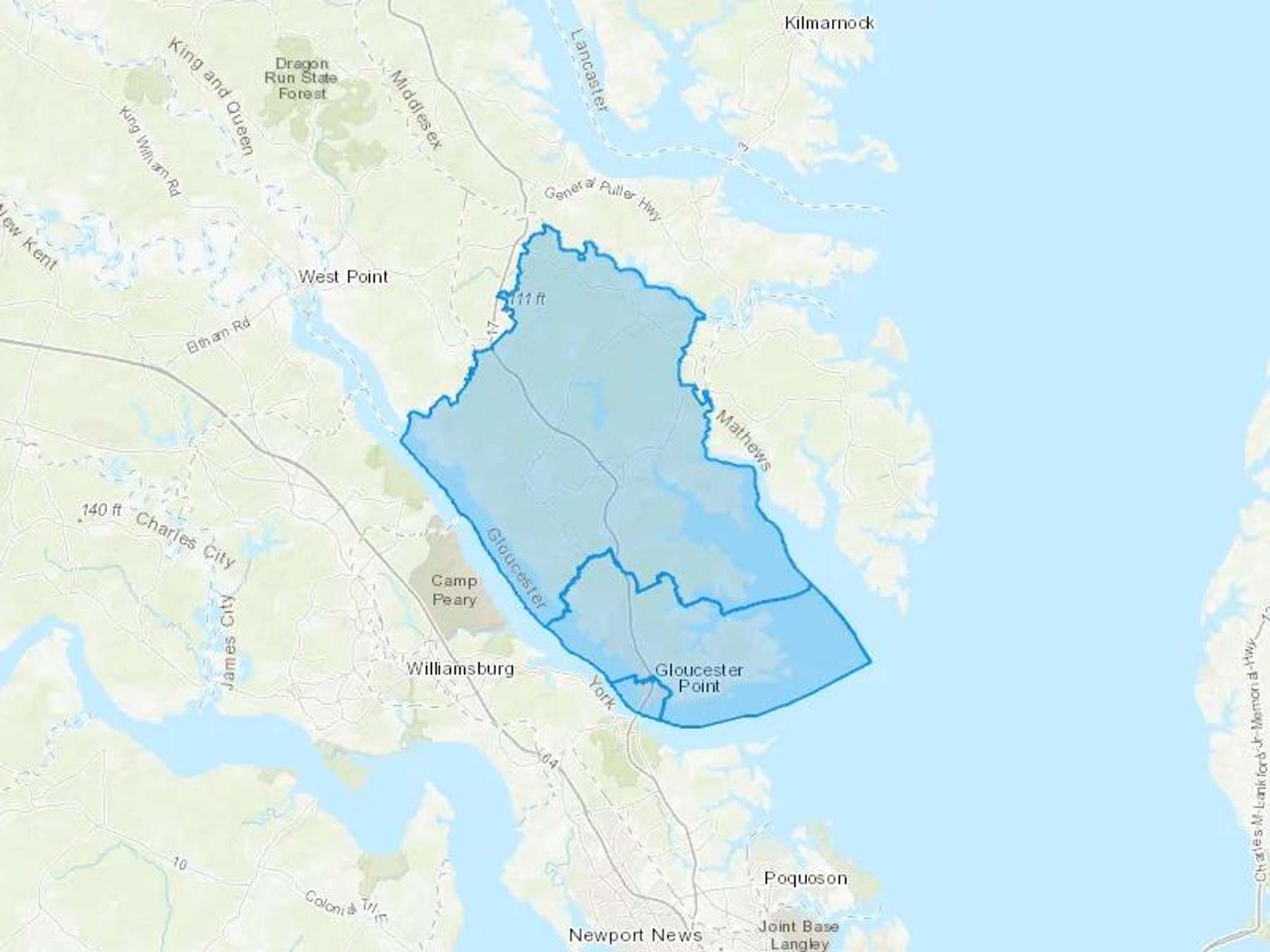 Phillips Energy Inc Cash Heating Oil Delivery Map Map With The Phillips Energy Inc Heating Oil Delivery Area Shaded In Blue