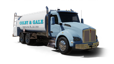 Colby & Gale Cash Heating Oil truck Photo of a Colby & Gale heating oil truck