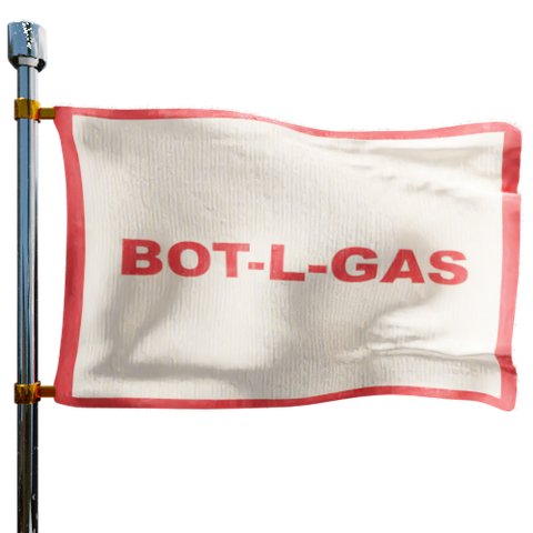 BotLGas Heating Oil Prices Flag Photo of BotLGas flag denoting best heating oil prices the company offers