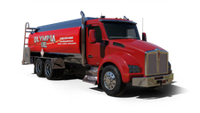 Olympian Fuel Inc Cash Heating Oil truck Photo of a Olympian Fuel Inc heating oil truck