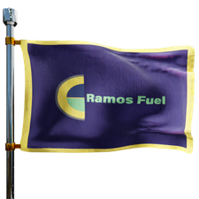 Ramos Fuel & Trucking LLC Heating Oil Prices Flag Photo of Ramos Fuel & Trucking LLC flag denoting best heating oil prices the company offers