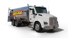 Gecha Fuels Cash Heating Oil truck Photo of a Gecha Fuels heating oil truck