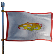 Gecha Fuels Heating Oil Prices Flag Photo of Gecha Fuels flag denoting best heating oil prices the company offers