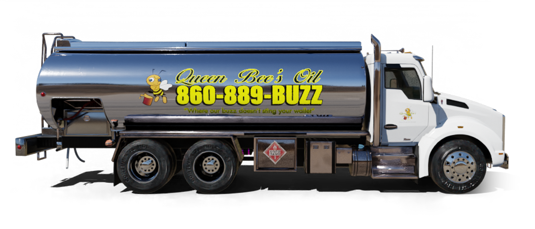 Heatly Oil truck Heatly Oil Truck in front of metro line