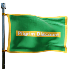 Pilgrim Discount Oil Heating Oil Prices Flag Photo of Pilgrim Discount Oil flag denoting best heating oil prices the company offers