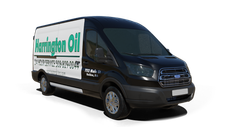 Harrington Oil Inc furnace repair van Photo of a Harrington Oil Inc furnace repair van